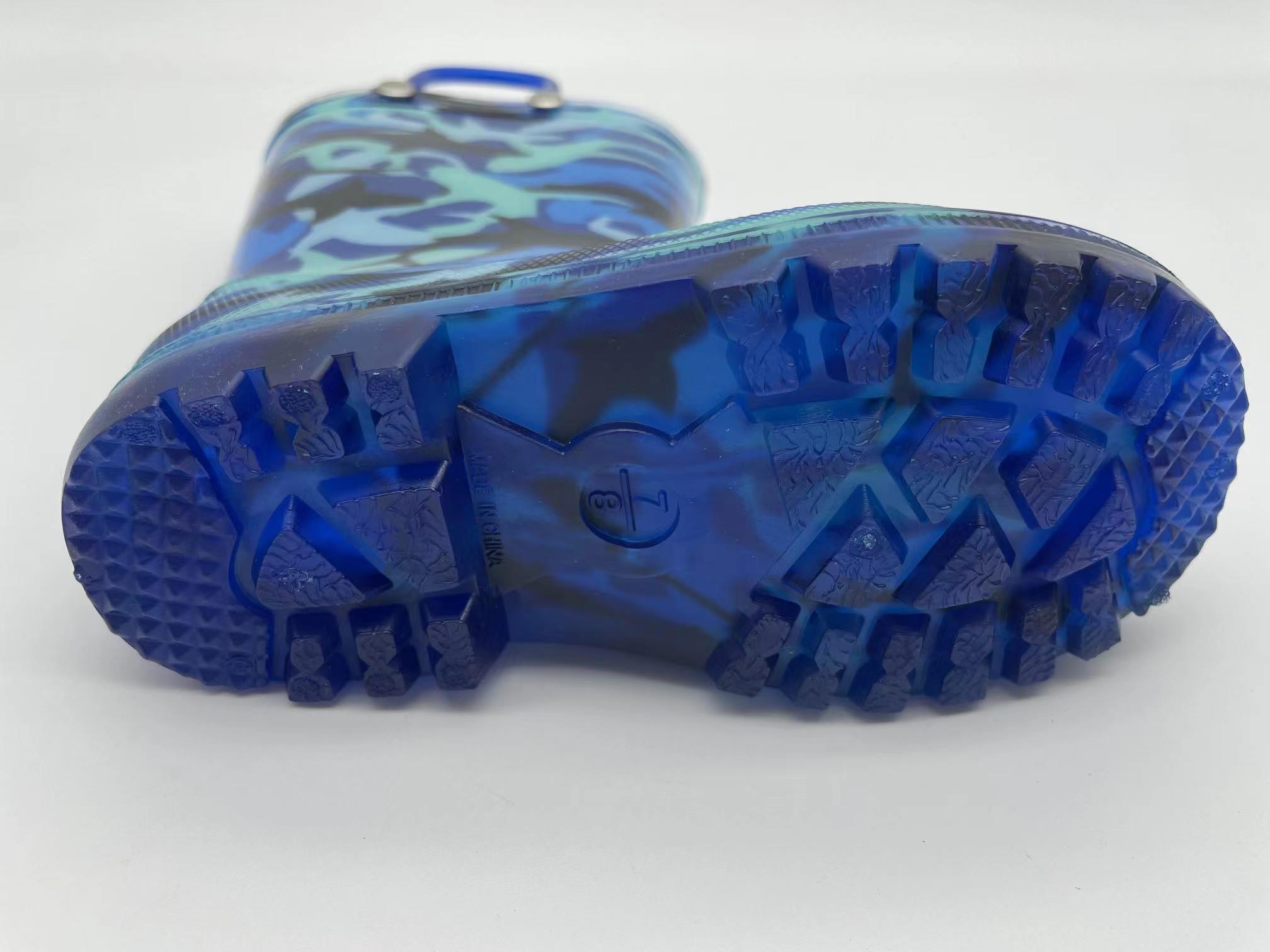 Custom Reusable Kids Rain Boots Waterproof Unique Children Rain Boots